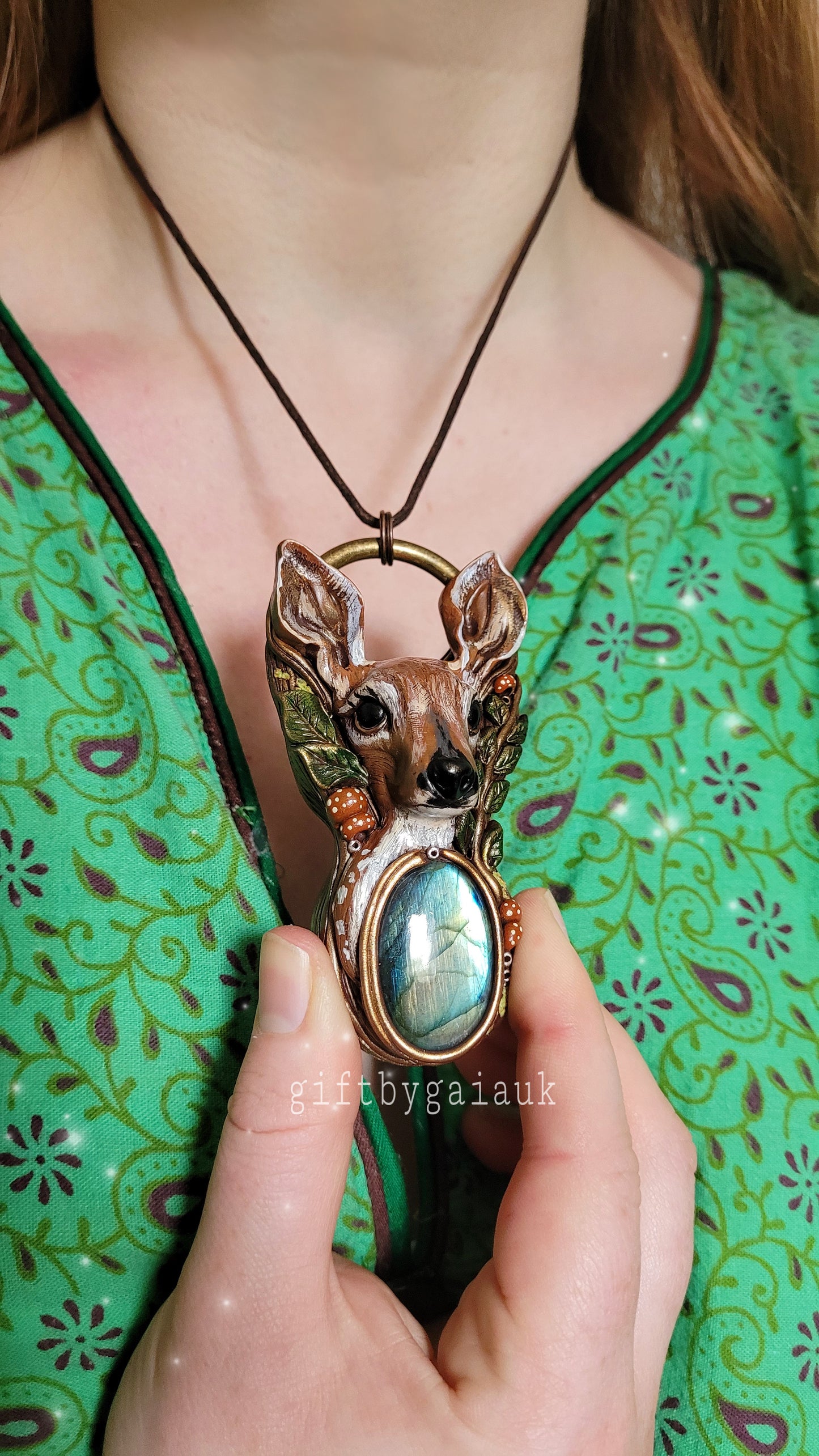 Gentle Fawn Talisman ~ Labradorite