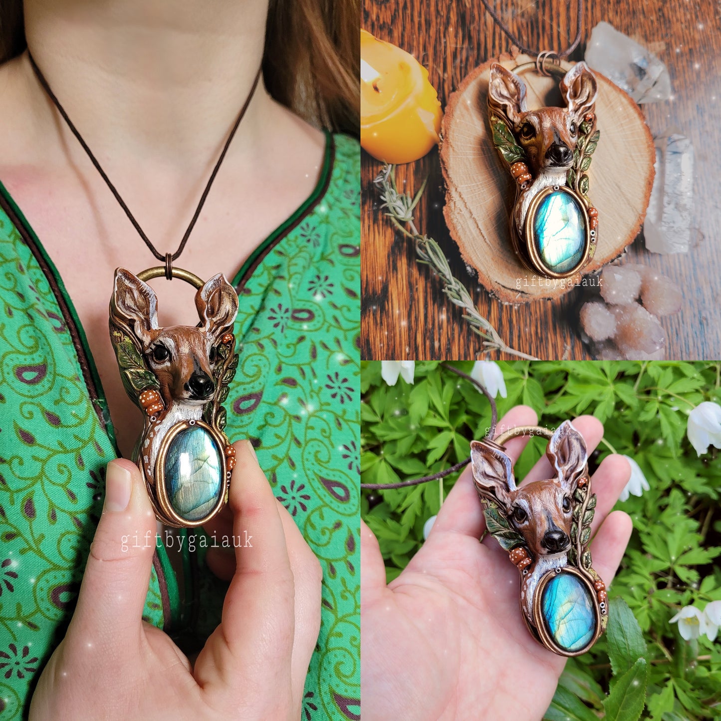 Gentle Fawn Talisman ~ Labradorite