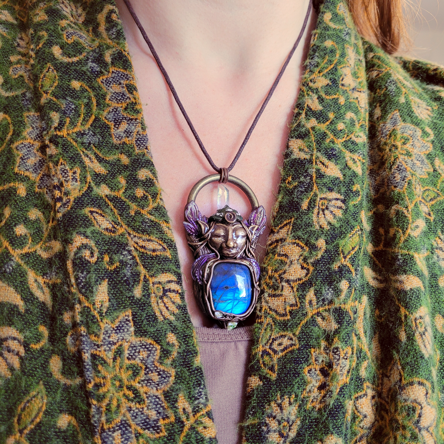 Magickal Faery Talisman ~ Labradorite