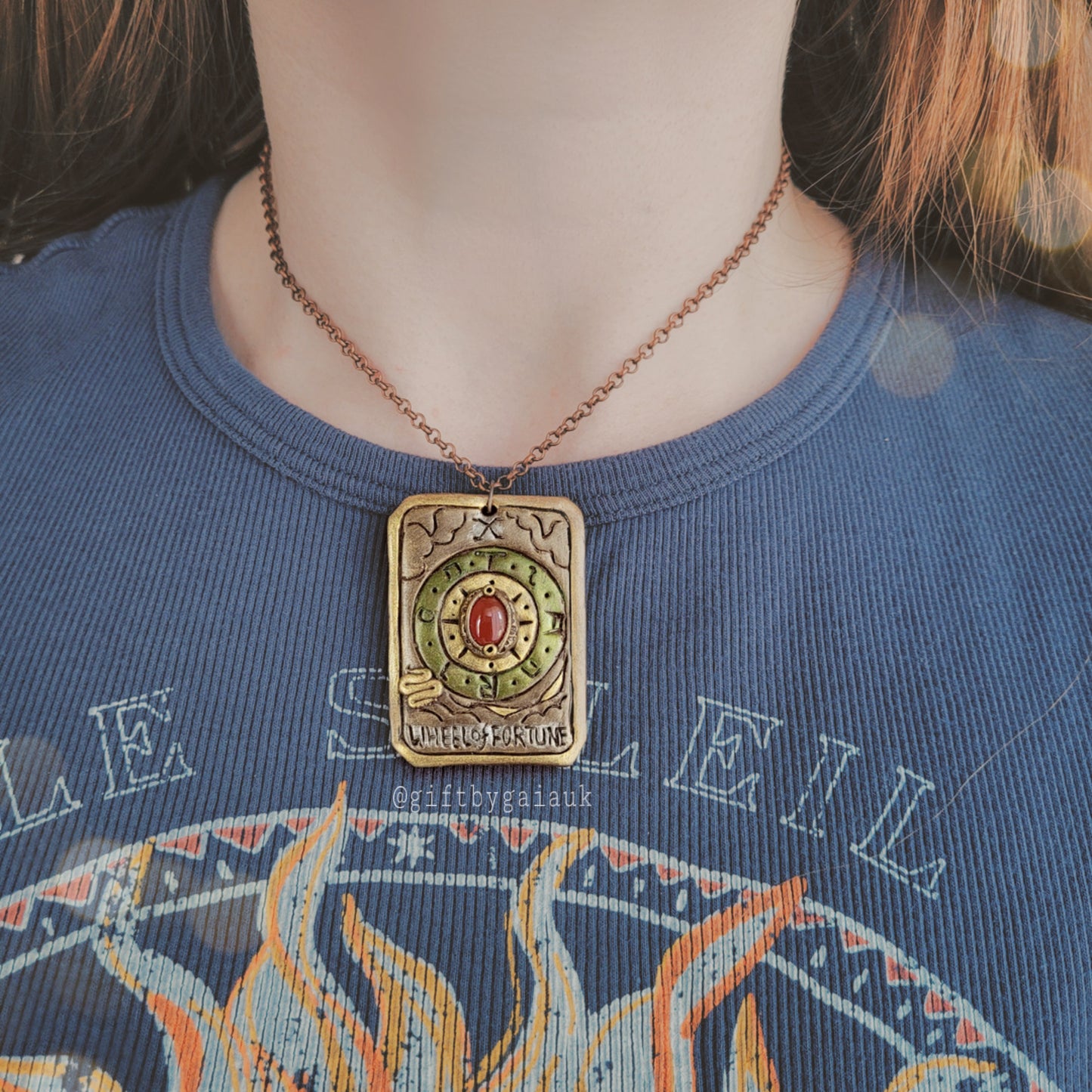 Wheel of Fortune Tarot Card Talisman