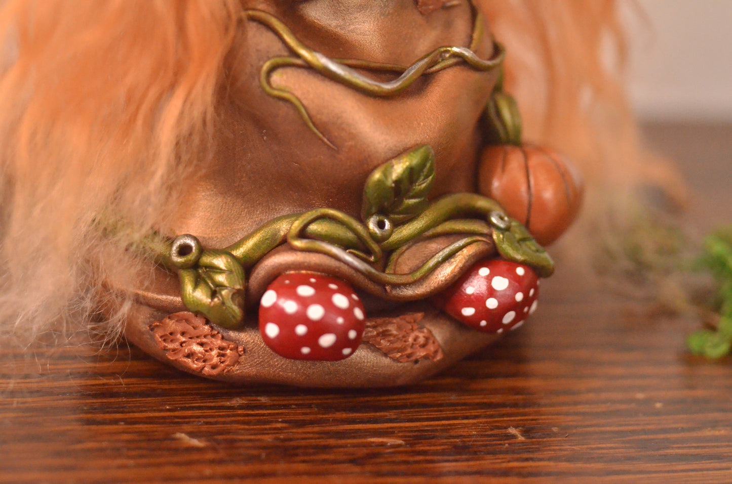 Millie, The Pumpkin Munchkin : OOAK Art Doll