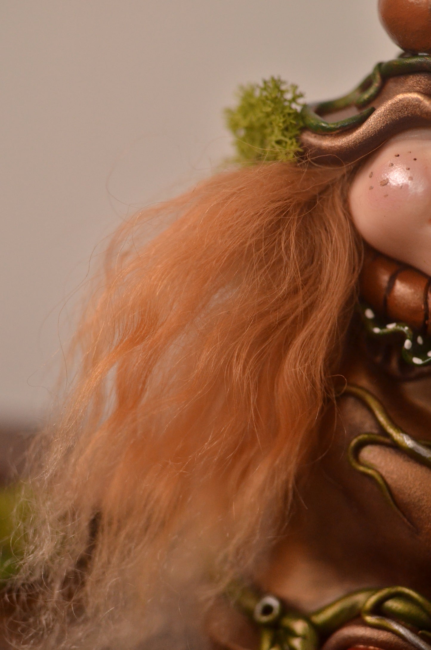 Millie, The Pumpkin Munchkin : OOAK Art Doll