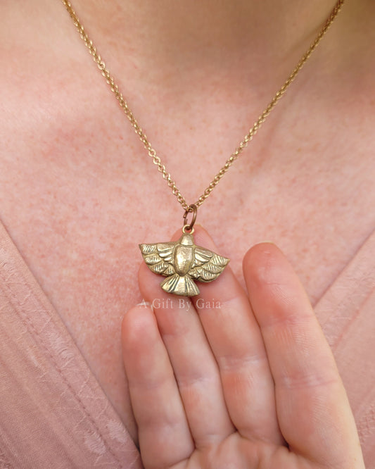Be Free, Turtledove Talisman ~ Bronze