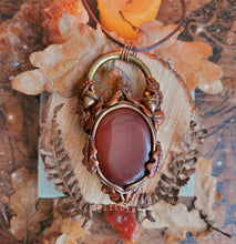 Load image into Gallery viewer, Autumn Oak Tree Miracle Talisman ~ Citrine &amp; Carnelian
