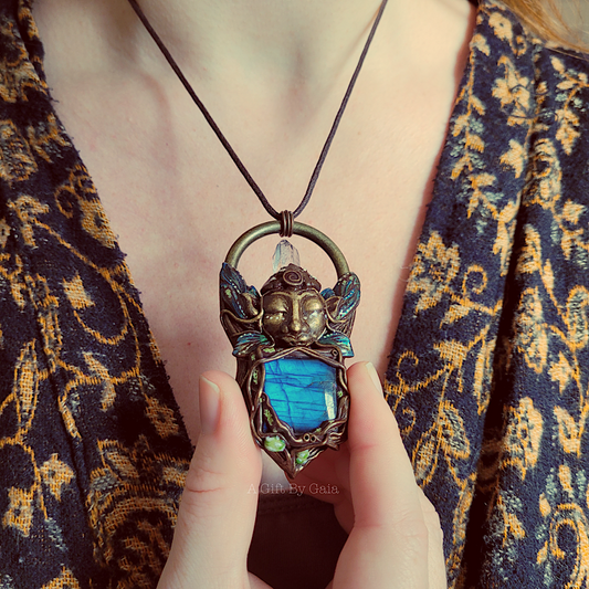 Magickal Faery Talisman ~ Labradorite