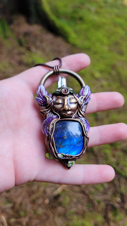Magickal Faery Talisman ~ Labradorite