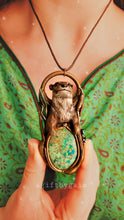 Load image into Gallery viewer, Otter in the Reeds Talisman ~ Crysocolla