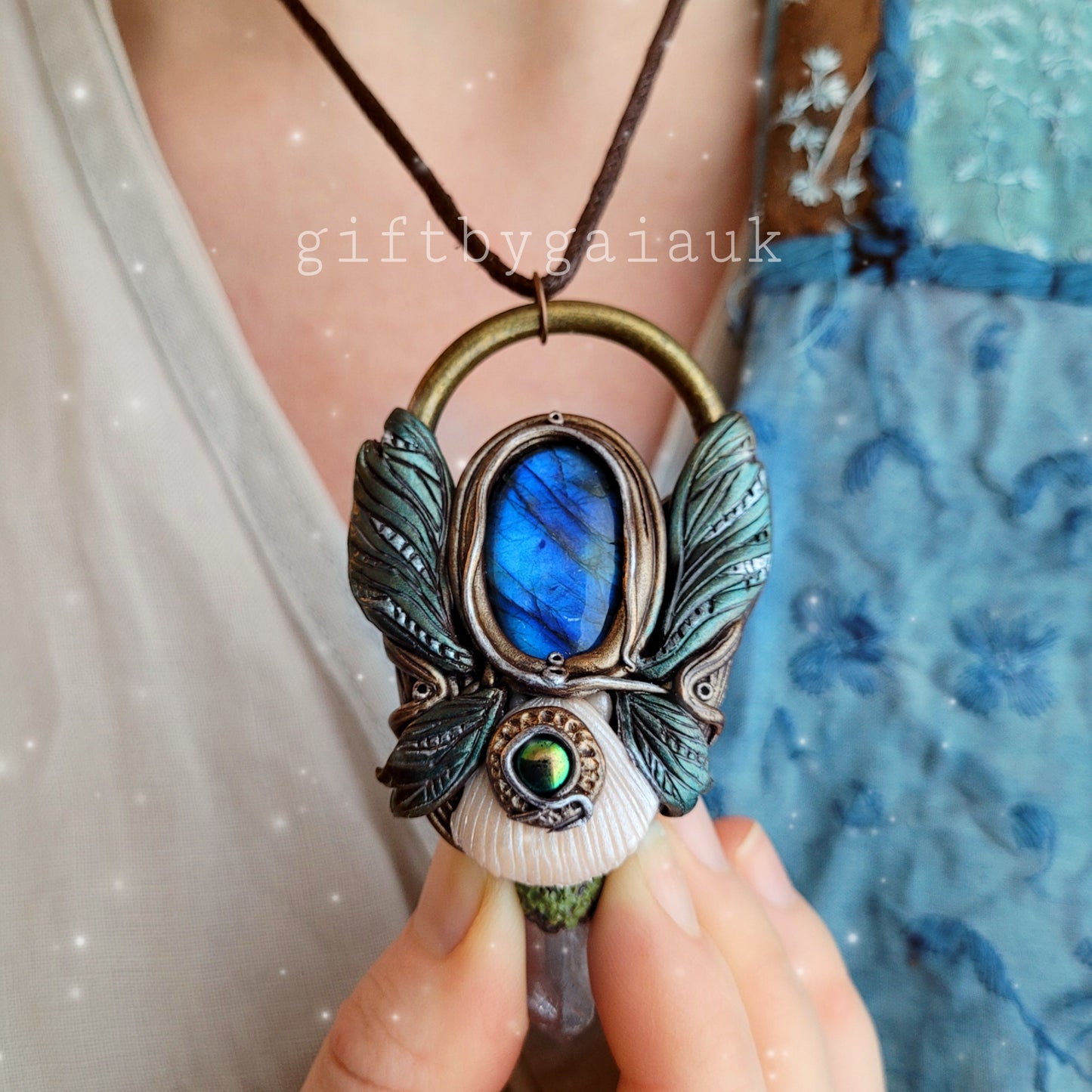 The Water Faery Talisman ~ Blue Labradorite