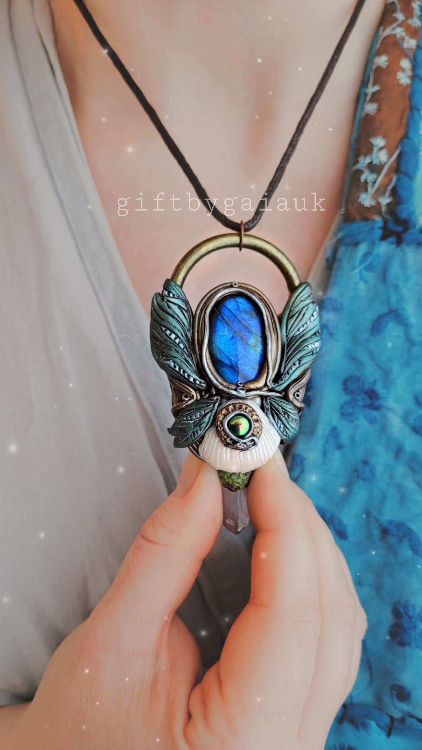 The Water Faery Talisman ~ Blue Labradorite