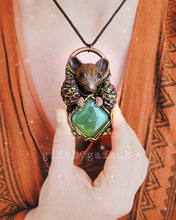 Load image into Gallery viewer, Mrs Woodmouse Talisman ~ Prehnite