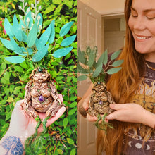 Load image into Gallery viewer, Mandrake Amethyst Goddess ~ OOAK Art Doll