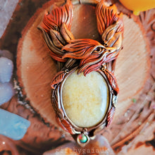 Load image into Gallery viewer, Rise of the Phoenix Talisman ~ Orange Calcite