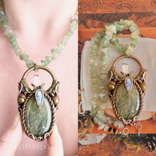 Load image into Gallery viewer, Welcome, Divine Blessings ~ Statement Crystal beaded Talisman