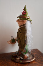 Load image into Gallery viewer, Maud, The Kind Witch of the Woods. OOAK Art Doll