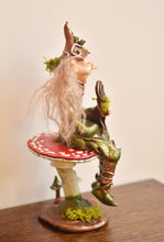 Load image into Gallery viewer, Maggie and The Magick Magnifying Glass ~ OOAK Art Doll