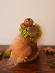 Millie, The Pumpkin Munchkin : OOAK Art Doll